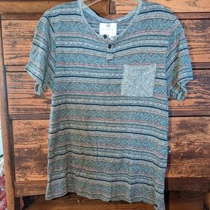 On the Bias Aztect tee